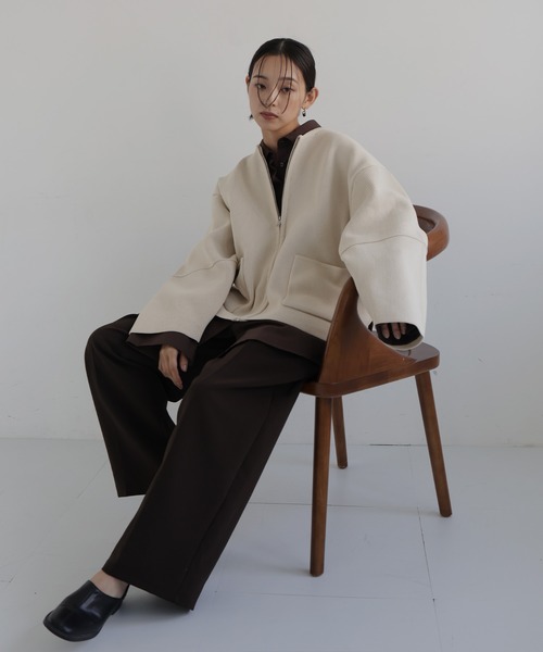 hellam カーディガン ジップアップニットカーデ レディース : ZOZOTOWN