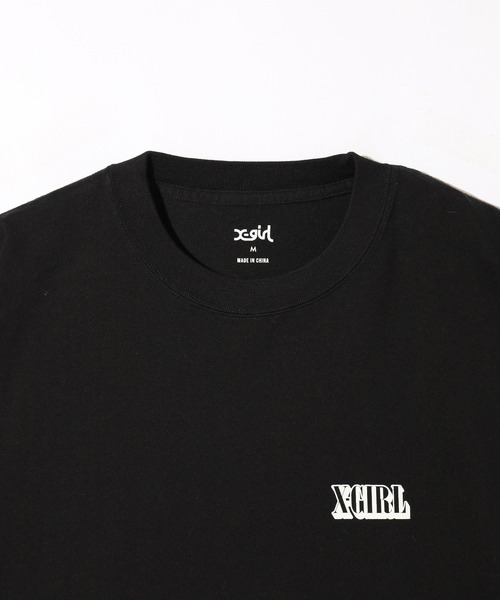 「X-girl」 半袖Tシャツ M ホワイト レディース_画像4