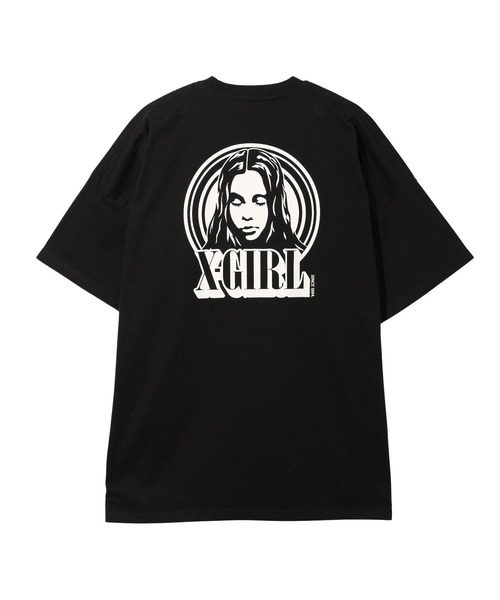 「X-girl」 半袖Tシャツ M ホワイト レディース_画像7