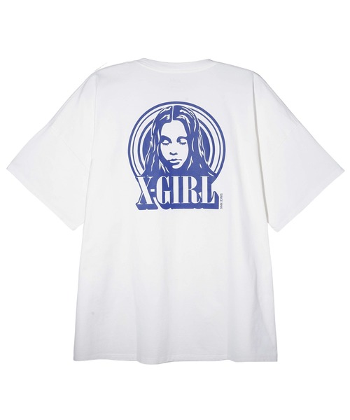 「X-girl」 半袖Tシャツ M ホワイト レディース_画像8