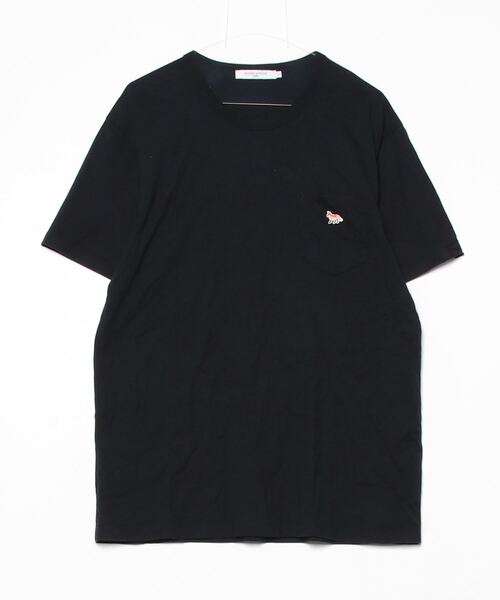 MAISON KITSUNE（メゾン キツネ） 半袖Tシャツ X-LARGE ブラック系