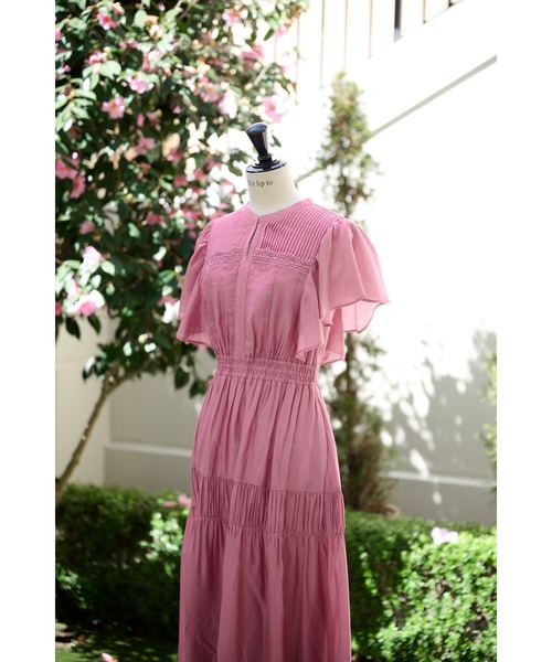 Her lip to / ノースリーブワンピース/S/レーヨン/WHT/無地/1231305095 Her lip to ノースリーブワンピース S パープル レディース : ZOZOTOWN