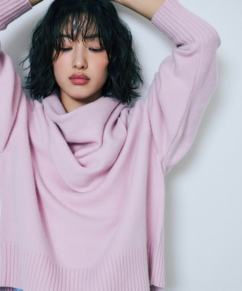 NANO universe（ナノ・ユニバース） ニット セーター AQUAウール