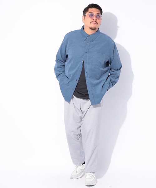 アンサンブル 2点セット シャツ Tシャツ メンズ 大きいサイズ TN