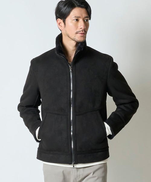 TETE HOMME（テット オム） ムートンジャケット ムートンコート