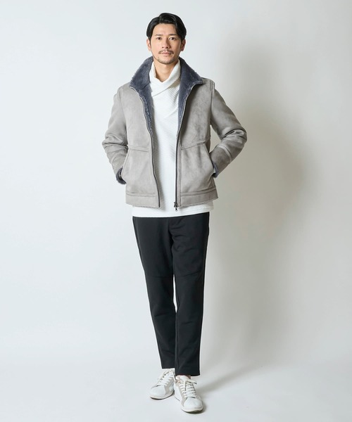 TETE HOMME（テット オム） ムートンジャケット ムートンコート