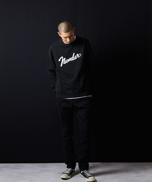 Number (N)ine スカル刺繍 ホワイト スウェット サイズ1 Number (N)ine スカル刺繍 ホワイト スウェット サイズ1