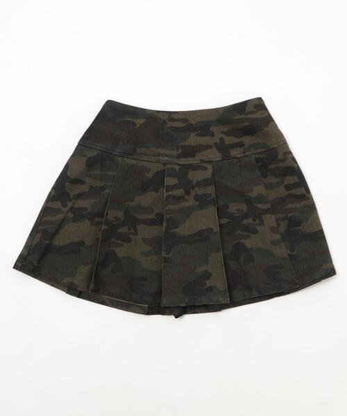 WEGO（ウィゴー） スカート WEGO/カモフラプリーツスカパン : ZOZOTOWN