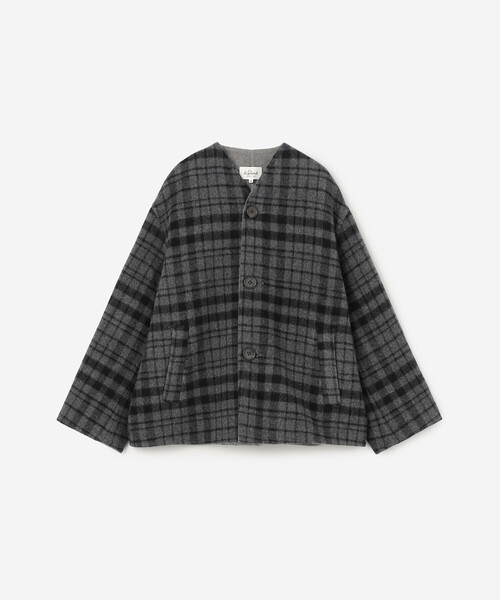 LE GLAZIK（ルグラジック） ジャケット ノーカラージャケット | ウール