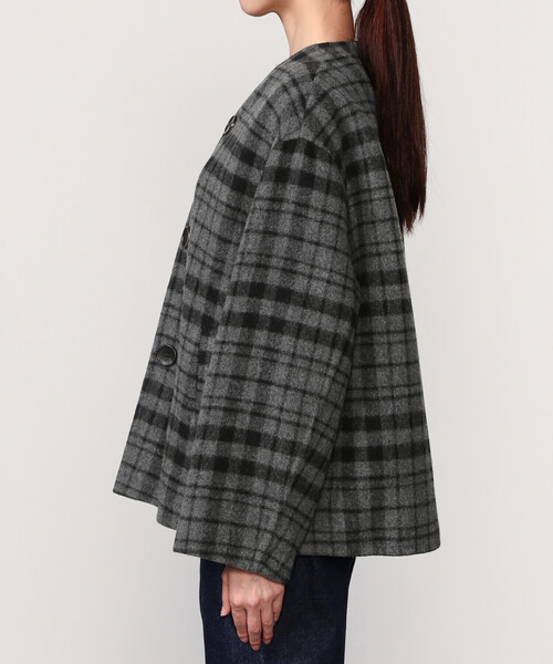 LE GLAZIK（ルグラジック） ジャケット ノーカラージャケット | ウール