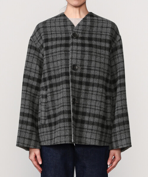 LE GLAZIK（ルグラジック） ジャケット ノーカラージャケット | ウール