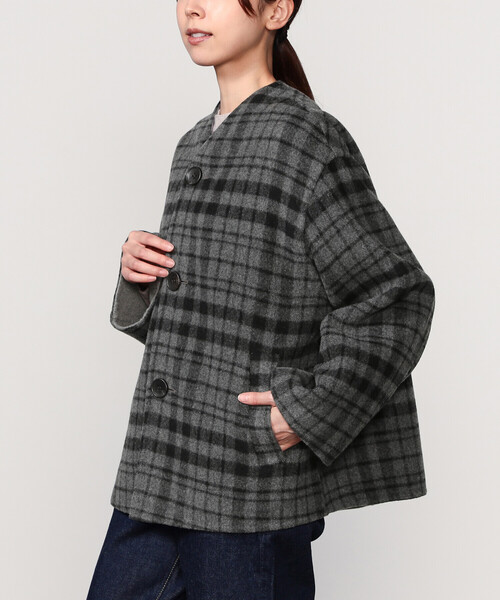 LE GLAZIK（ルグラジック） ジャケット ノーカラージャケット | ウール