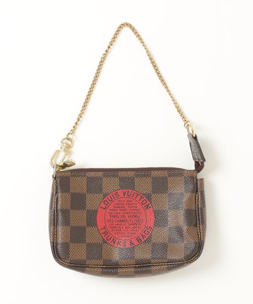 LOUIS VUITTON」 ダミエ ミニポシェット アクセソワール ポーチ