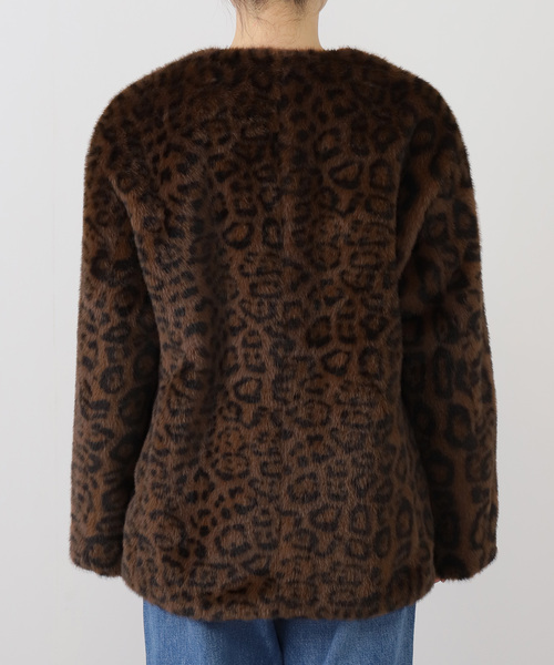 Spick＆Span（スピック アンド スパン） コート アウター レオパード