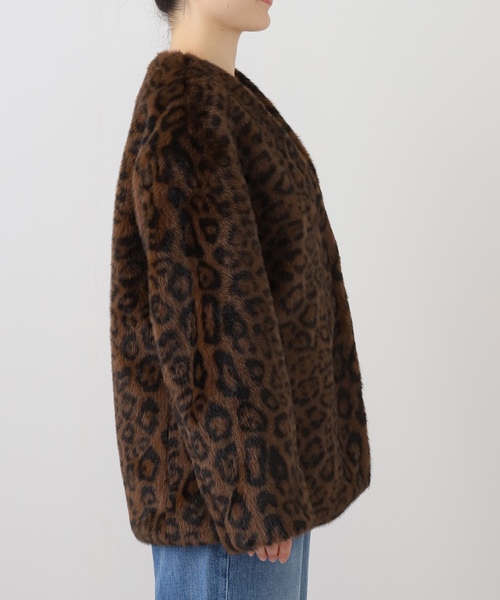 Spick＆Span（スピック アンド スパン） コート アウター レオパード