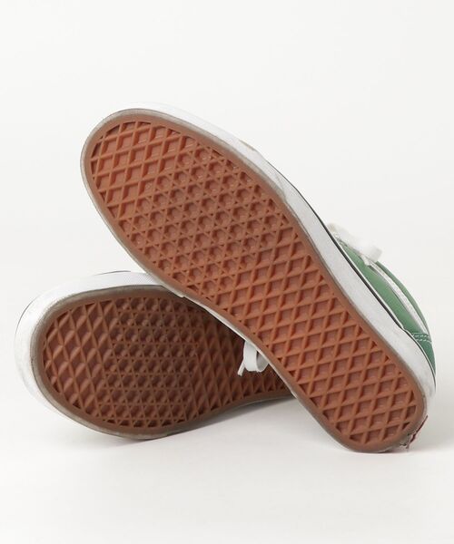 「VANS」 ローカットスニーカー 24cm グリーン レディース_画像3