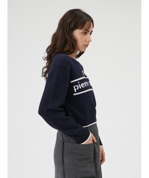 フレイアイディー FRAY I.D★ニットフーディー ルーズ ブラック FRAY I.D（フレイ・アイディー） 長袖ニット FREE ブラック レディース