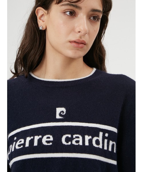 フレイアイディー FRAY I.D★ニットフーディー ルーズ ブラック フレイ アイディー FRAY I.D レーストリムラクーンニット （ブラック