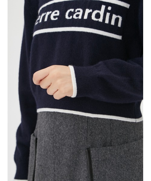 フレイアイディー FRAY I.D★ニットフーディー ルーズ ブラック FRAY I.D（フレイ・アイディー） 長袖ニット FREE ブラック レディース