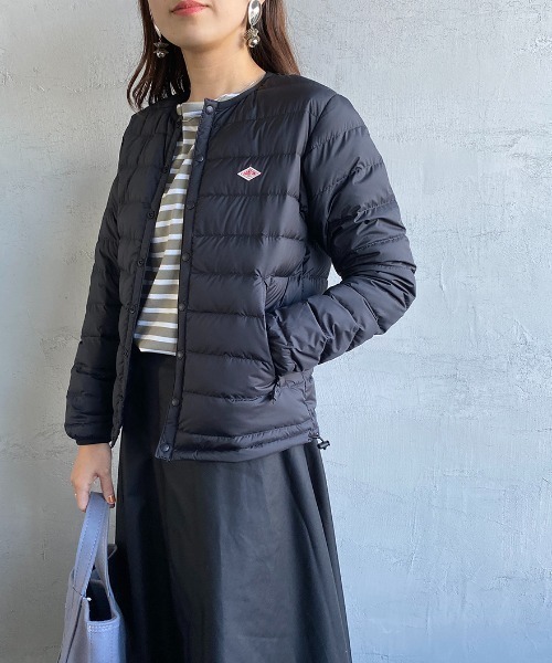 DANTON ダントン　レディースダウンジャケット　ブラックS Danton（ダントン） ダウンジャケット 38 ブラック レディース