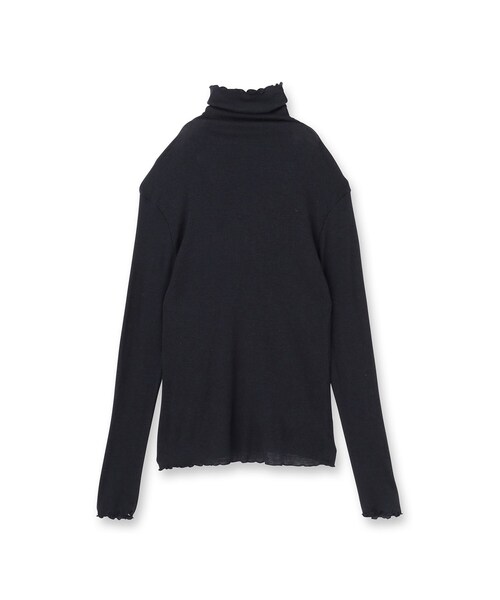 TICCA（ティッカ） tシャツ ウールシルクボトルネックプルオーバー