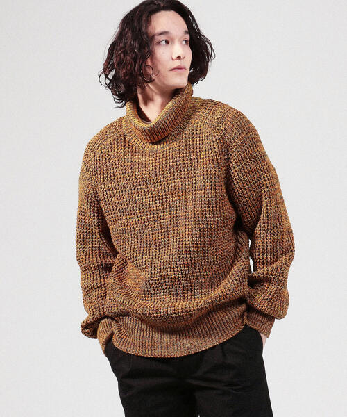 CABaN（キャバン） タートルネックニット M グリーン系その他3 メンズ