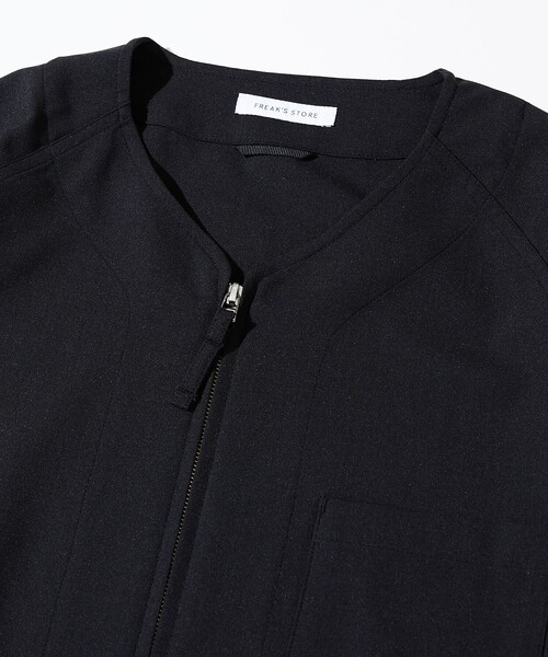 「FREAK'S STORE」 ブルゾン SMALL チャコールグレー メンズ_画像3