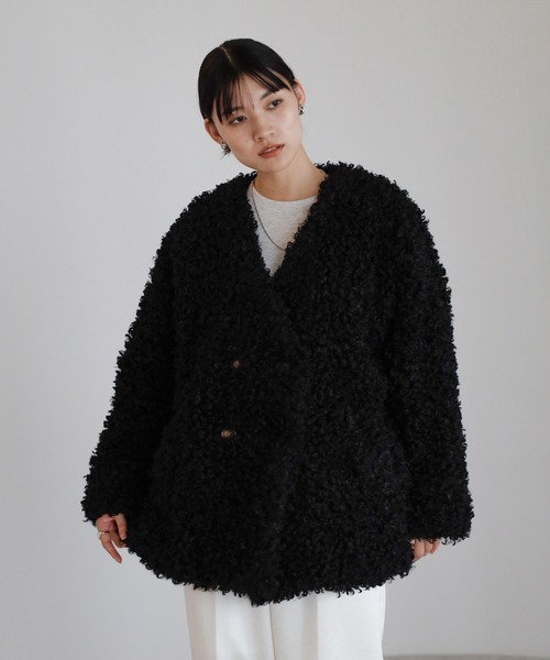 SHEEP FUR LIKE COAT シープファーライクコート SHEEP FUR LIKE COAT シープファーライクコート SHEEP FUR LIKE COAT
