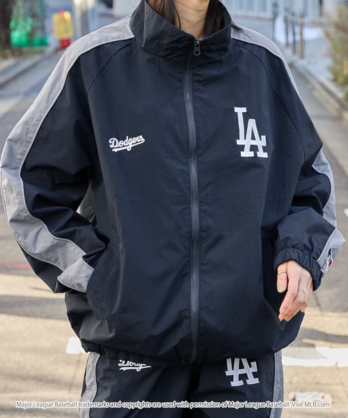 MLB ナイロンブルゾン L ダークネイビー メンズ : ZOZOTOWN Yahoo!店