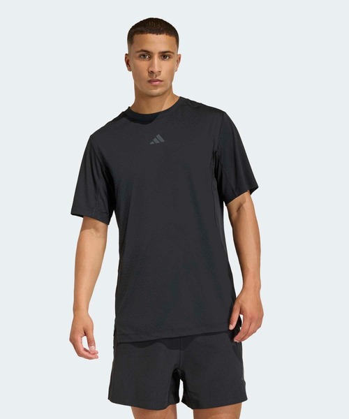 adidas アディダス テリー スリーストライプス 半袖Tシャツ パイル地 M adidas アディダス テリー スリーストライプス 半袖Tシャツ パイル地 L