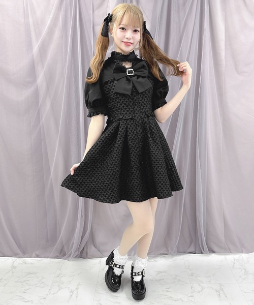 「ROJITA」 7分袖ワンピース FREE ブルー レディース_画像8