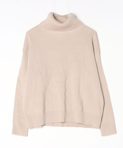 anuans（アニュアンス） タートルネックニット FREE ベージュ
