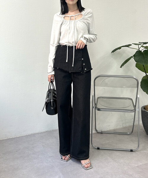 mystic（ミスティック） セットアップ 2 ブラック レディース