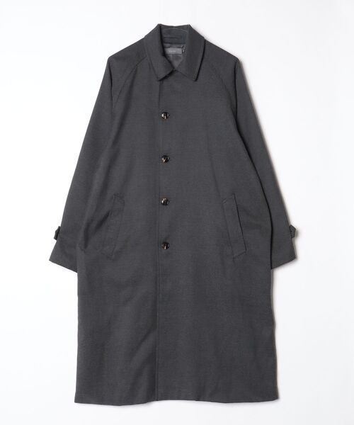 CLEL（クレイル） ステンカラーコート S チャコールグレー メンズ