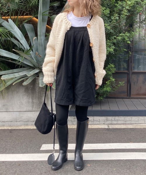 I-SOOK（アイスー） オールインワン ハーフパンツオーバーオール