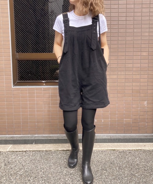 I-SOOK（アイスー） オールインワン ハーフパンツオーバーオール