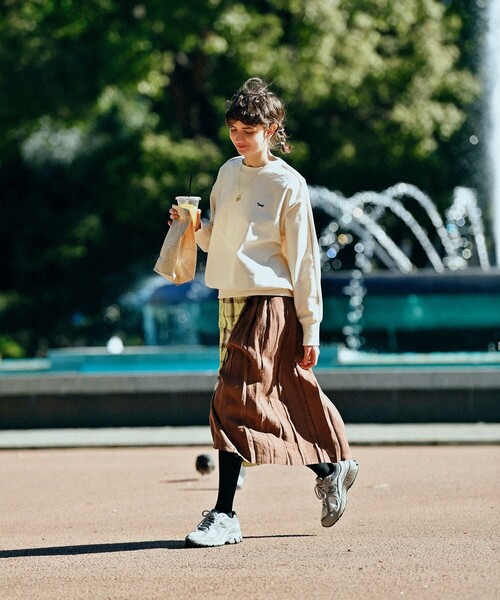 「TOWNCRAFT」 スウェットカットソー フリ- グリーン レディース_画像8