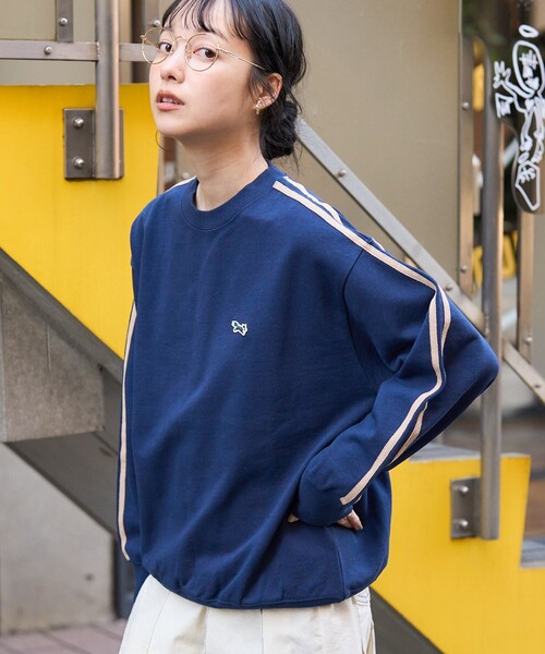 「TOWNCRAFT」 スウェットカットソー フリ- グリーン レディース_画像10