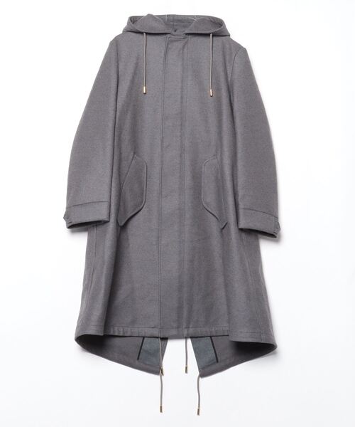 THE RERACS（ザ リラクス） コート 38 グレー レディース : ZOZOTOWN