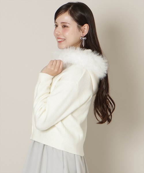 a*a様 ウサギオンライン限定　スナイデル　ファーフードパーカー USAGI ONLINE限定】ファーフードパーカー（パーカー）｜SNIDEL