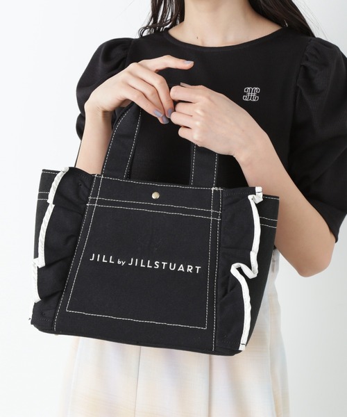 JILLSTUART ジルスチュアート 黒 トートバッグ ジルバイジルスチュアート JILL by JILLSTUART バンドオブトート大