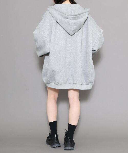 [Figments] Zip выше Parker LARGE лиловый женский 