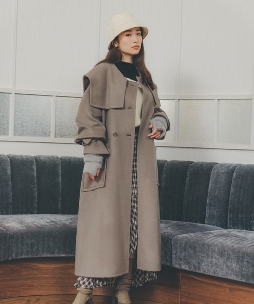 SNIDEL コート SNIDEL（スナイデル） トレンチコート コート Sustainableストール
