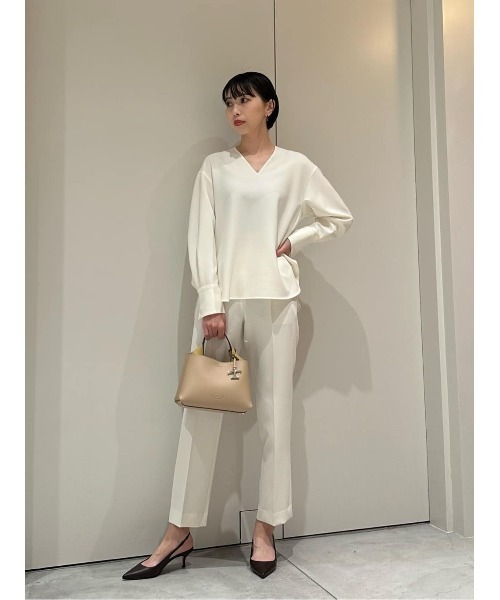 新品　ESTNATION（エストネーション）ボリュームタックブラウウス　ルフィル ESTNATION - 新品 ESTNATION（エストネーション）ボリュームタック
