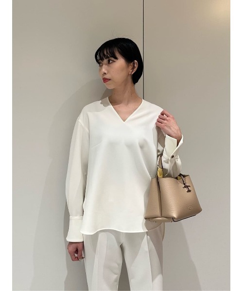 タグ付き✨エストネーション ✨ブラウス ESTNATION THE FIRST / ギャザーシルクブラウス｜ESTNATION ONLINE