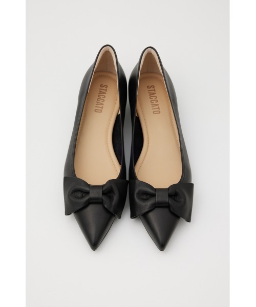 「STACCATO」 フラットパンプス 24cm ブラック レディース_画像5