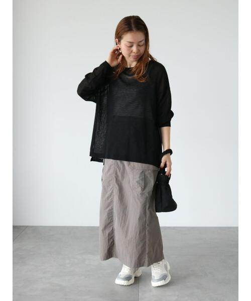 「Lugnoncure」 スカート F グレー レディース_画像2