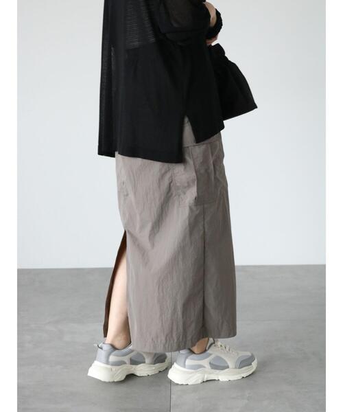 「Lugnoncure」 スカート F グレー レディース_画像4