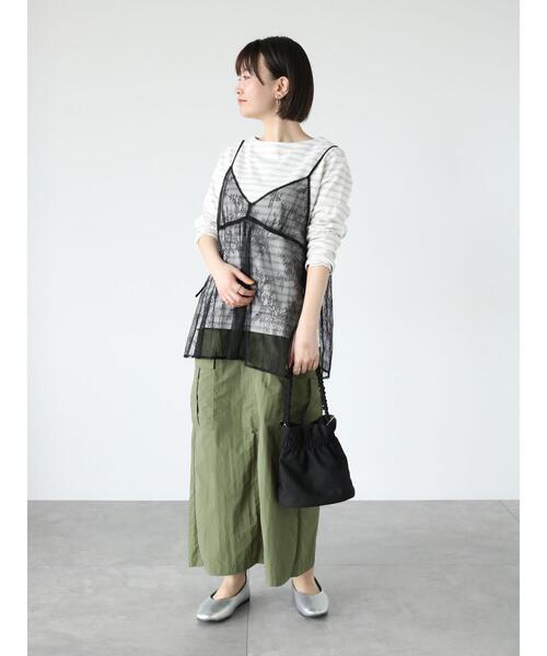 「Lugnoncure」 スカート F グレー レディース_画像5