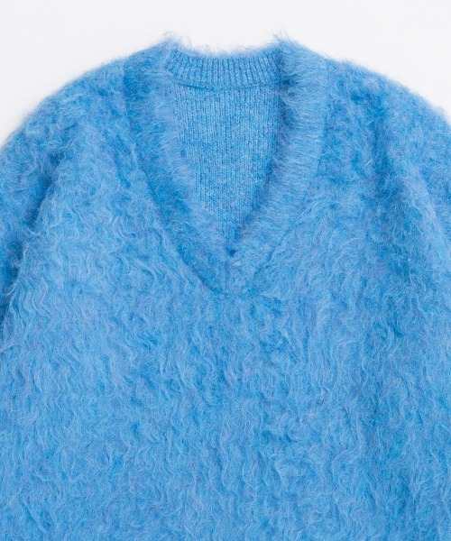 「MAISON SPECIAL」 長袖ニット FREE ブルー レディースの画像